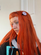 Button Hair Clip