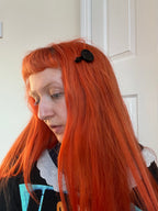 Button Hair Clip